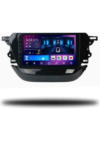 Caros Opel Corsa F 2020-2023 Uyumlu Android Multimedya 4gb Ram 64GB Hafıza
