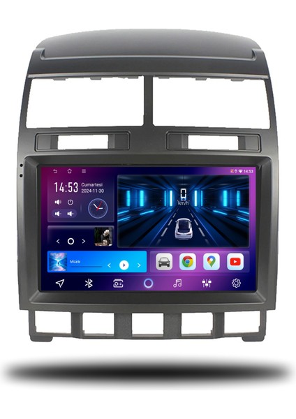 Caros Volkswagen Touareg 2003-2010 Uyumlu Android Multimedya 6gb Ram 128GB Hafıza