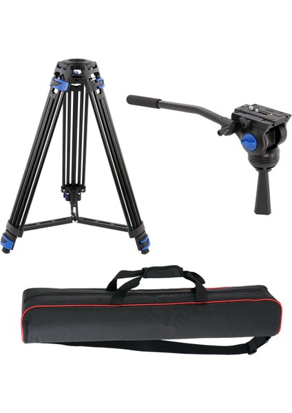 VT-827 Profesyonel Video Tripod 20KG Taşıma Kapasiteli – Video Kafalı, Hızlı Çıkarma Plakalı, Taşıma Çantalı modelleri