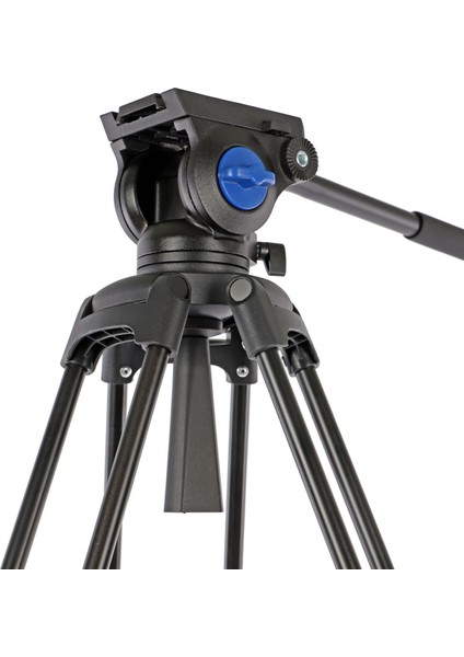 VT-827 Profesyonel Video Tripod 20KG Taşıma Kapasiteli – Video Kafalı, Hızlı Çıkarma Plakalı, Taşıma Çantalı fırsatları