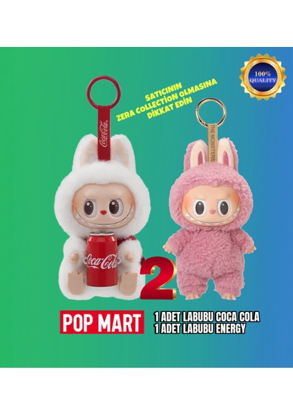 Energy 1 + Labubu Cryin Again 1 . Orginal Cry Baby, Peluşfigür Anahtarlık