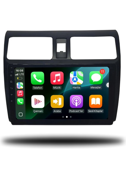 Caros Suzuki Swift Android Carplay Multimedya 2006-2011 4gb Ram 2gb Ram 32GB Hafıza modelleri
