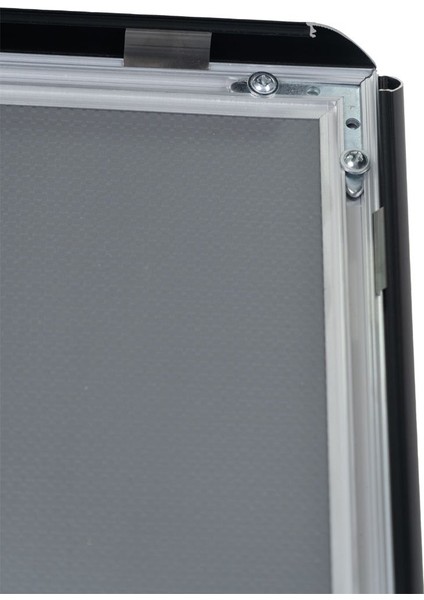 25 mm A1(59.4X84.1) Gönye Köşe Alüminyum Aç-Kapa Çerçeve – Poster Çerçevesi (Siyah Renk) modelleri