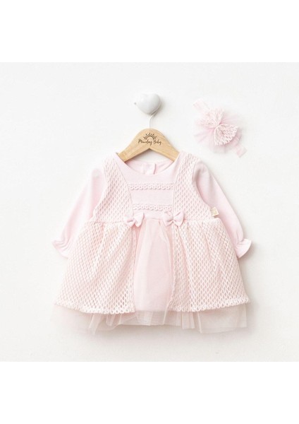 Kız Bebek 3-12 Ay Elbise - Pembe