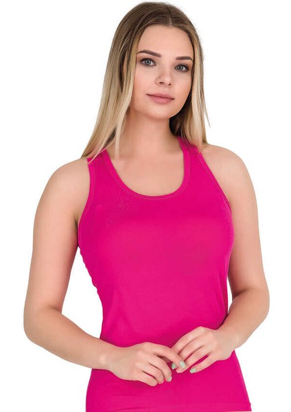 Berrak 2007 Kalın Askılı Sırtı Çarpaz Askı Detaylı Rambo Atlet