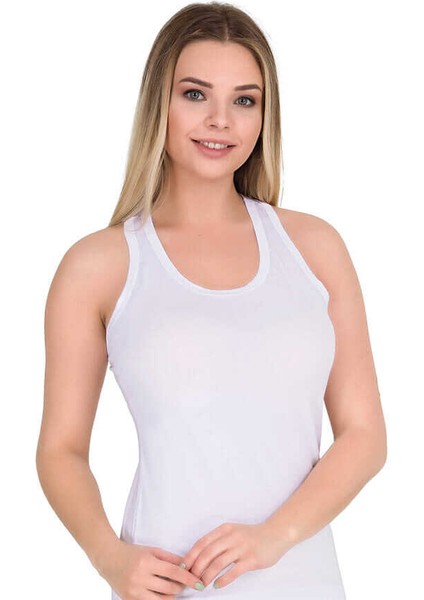 Berrak 2007 Kalın Askılı Sırtı Çarpaz Askı Detaylı Rambo Atlet