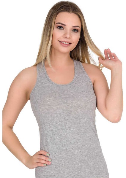 Berrak 2007 Kalın Askılı Sırtı Çarpaz Askı Detaylı Rambo Atlet