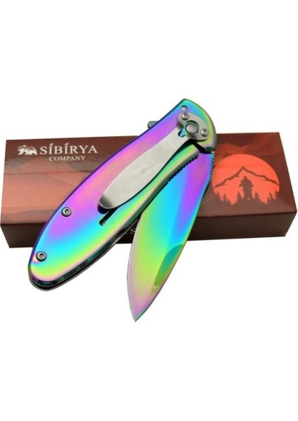 Sibirya Ayı Desenli Rainbow Çakı fiyatları