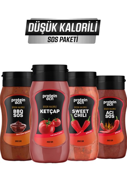 Düşük Kalorili Sos Paketi