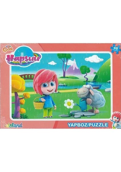 Trt Çocuk Puzzle Frame 48 Parça 000518
