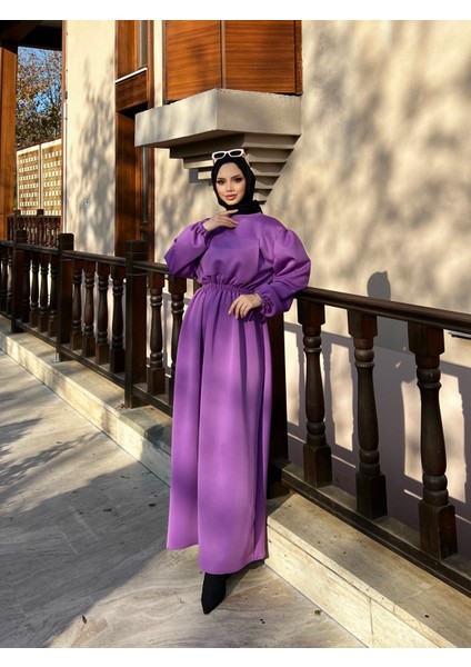 Tesettür Scuba Elbise