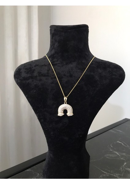 Bulut Desenli Gümüş Renkli Taşlı Işıltılı Parlak ve Kuyumcu Model Kolye fiyatları