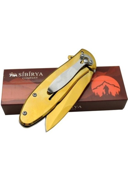 Sibirya Ayı Desenli Gold Çakı fiyatları