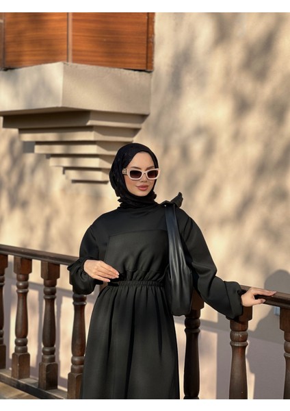 Tesettür Scuba Elbise modelleri