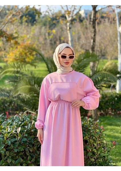 Tesettür Scuba Elbise modelleri