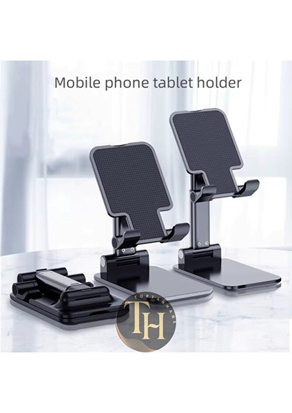 Masaüstü Telefon Tutucu Stand Katlanabilir Tablet Tutucu Şarj Standı 2 Kademeli Yükseklik Ayarı fırsatları