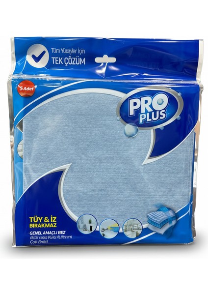 Proplus Tüy ve Iz Bırakmayan Genel Amaçlı Temizlik Bezi modelleri