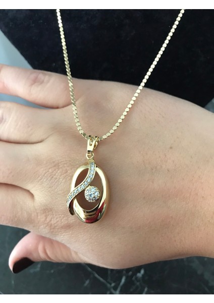 PASLANMAZ ÇELİK GOLD TAŞLI EZME MODEL KOLYE ZİNCİRLİ KUYUMCU MODEL UZUN KOLYE indirimleri