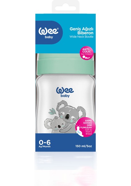 Gri 150 ml Pp Biberon, Sağlıklı ve Güvenli Bebek Beslenmesi Için Ideal fırsatları