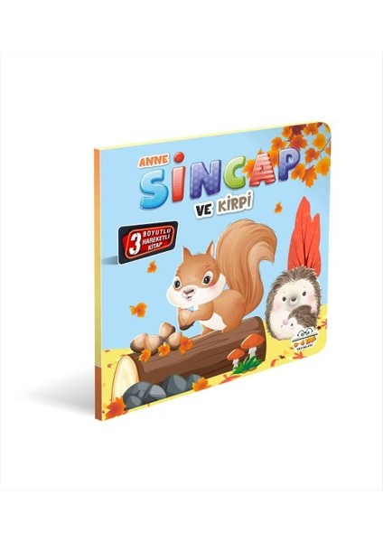 Anne Sincap ve Kirpi 3 Boyutlu