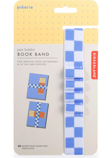Boko Band Defter Üzeri Kalemlik Mavi