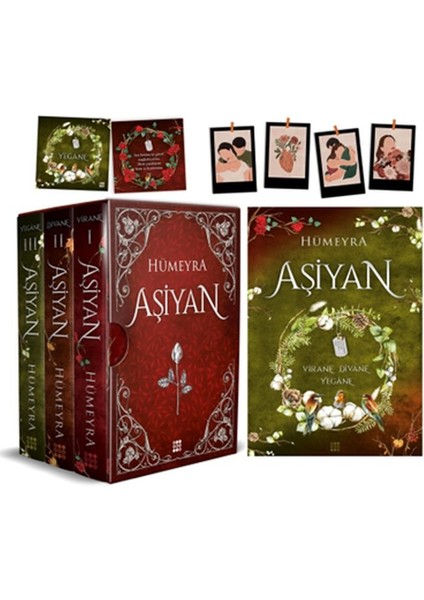 Aşiyan Serisi (Kutulu 3 Kitap - Ciltli)