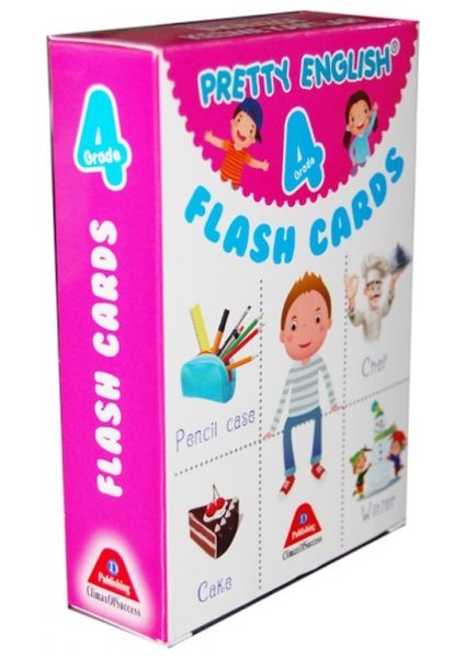Pretty English Flash Cards 4 Grade