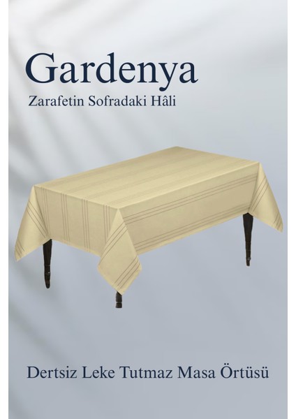 Dertsiz Masa Örtüsü Leke Tutmaz