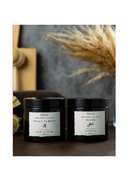 Amber Pamukluk & Kulak Pamuğu Kutusı 2’li Set Amber Pamukluk