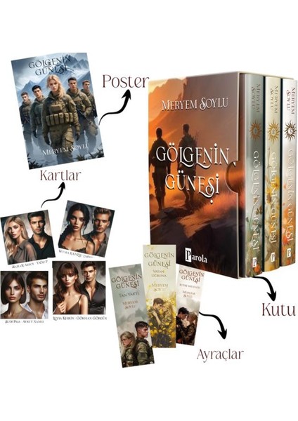 Gölgenin Güneşi Serisi Kutulu Set