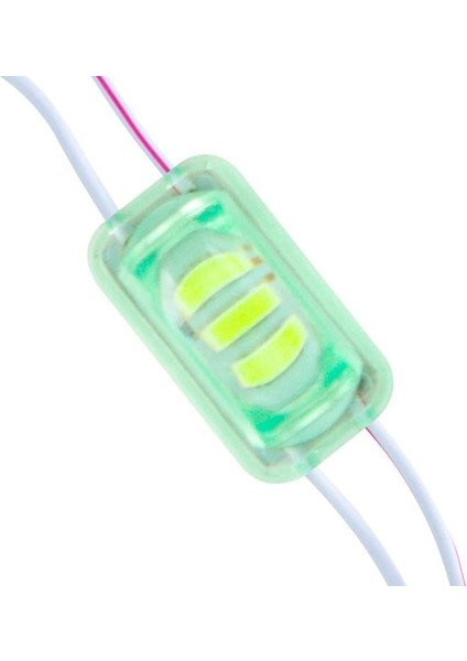 12 Volt 1.5 Watt Yeşil 2835 85 x 73 mm IP65 240 – 260 Lümen 180 Derece Modül LED fiyatları