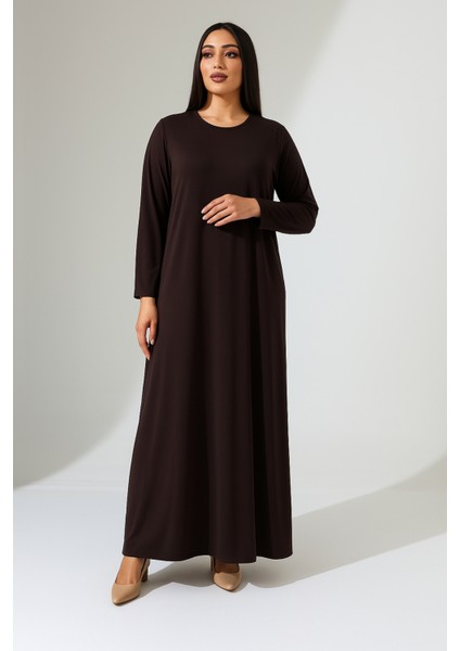 Büyük Beden Esnek Uzun Elbise modelleri