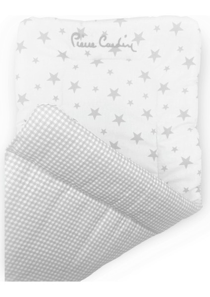 Edolika Pierre Cardin Lüks Nakışlı Alt Açma Minderi - Gri fiyatları