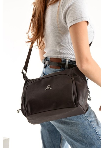 Kadın Postacı Çanta Çapraz Askılı Suni Deri Omuz Çantası 32*22 cm Mega Günlük Omuz Çantası modelleri