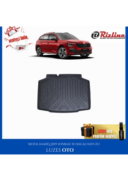 Skoda Kamiq 3D Bagaj Havuzu 2019
