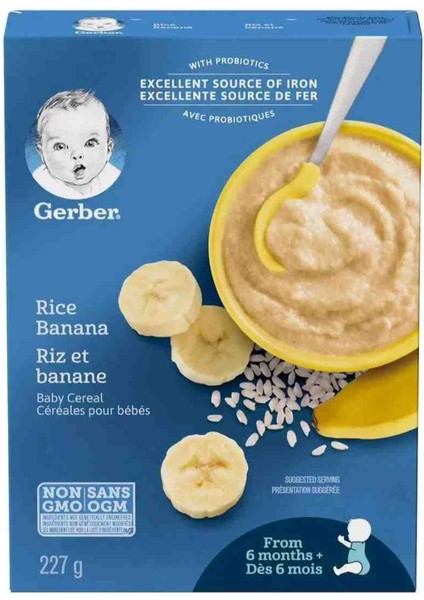 Cereals-rice banana-muzlu pirinçli kaşık maması