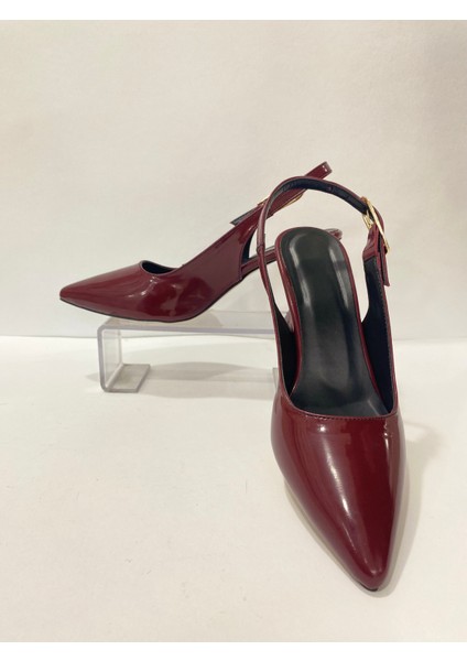 Kadın Topuklu Gece Ayakkabısı Günlüktopuklu Ayakkabı Şık Topuklu Ayakkabısivri Burun Ayakkabı