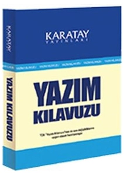 Yazım Kılavuzu