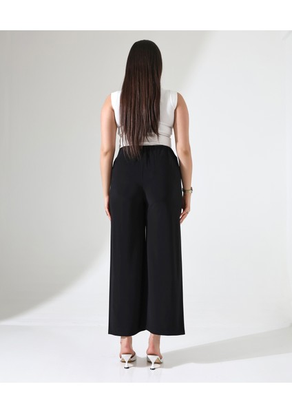 Büyük Beden Esnek Beli Lastikli Pantolon