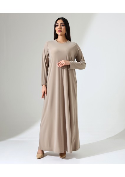 Büyük Beden Esnek Uzun Elbise modelleri