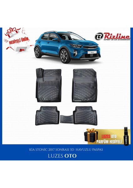 Kia Stonic 3D Havuzlu Paspas 2023