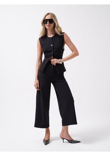 Bol Paça Midi Boy Pantolon fiyatları