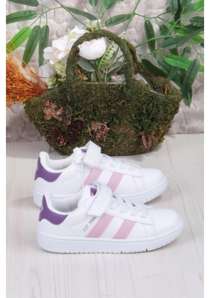 Cool Cooper Rahat Esnek Sneaker Kız Çocuk Spor Ayakkabı