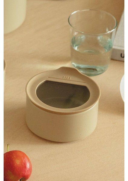 Fika One Seramik Saklama Kabı Bej 420 ml D-NEONE042-09
