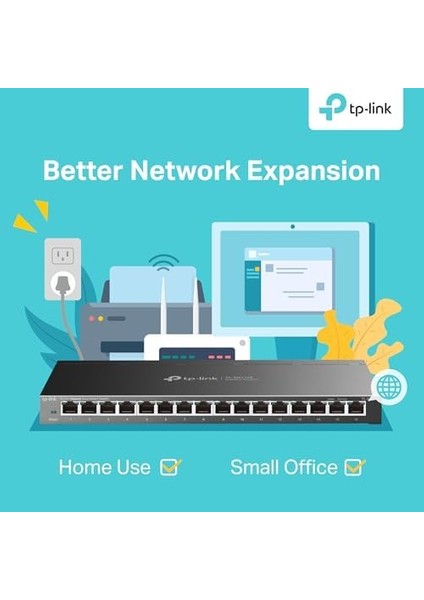 TL-SG116E, 16-Port Gigabit Unmanaged Pro Switch fiyatları