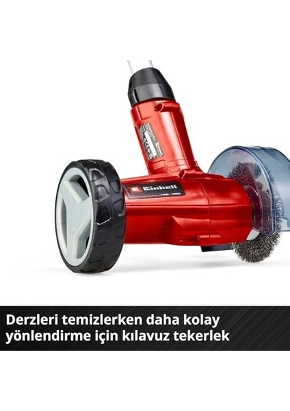 Akülü Derz Temizleme Makinesi Gc-Cc 18 Li Kit Power X-Change (18 V, Ayarlanabilir Teleskopik Tutamak, Fırçalar, 2,0 Ah Akü ve Şarj Cihazı) modelleri