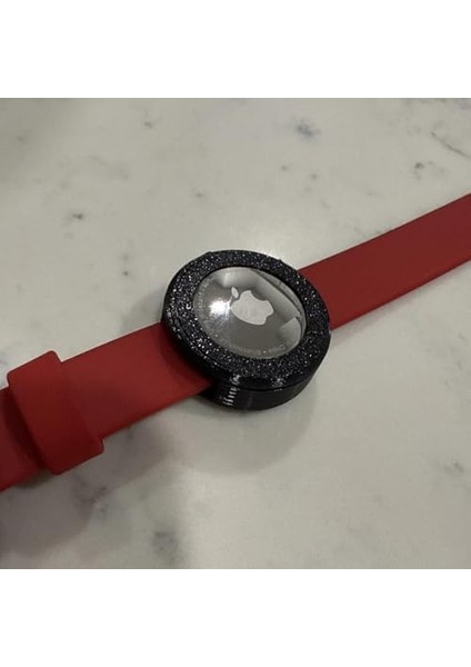 Tasmaları Için Airtag Kılıfı - Siyah fiyatları