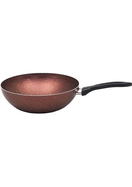 Rosetta Çikolata Gold 28CM Wok Tava