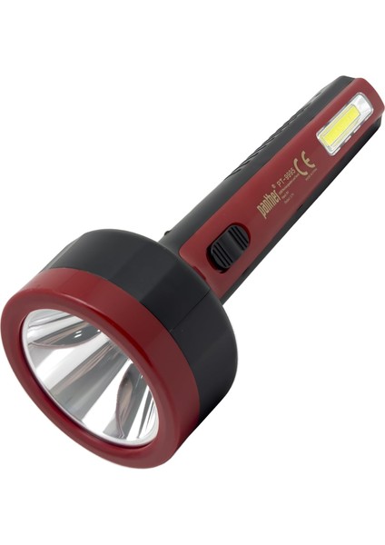 Çift LED El Feneri | 5W + 2W Cob Led, 900 Lümen, Type-C Şarjlı, Çok Işık Modlu, 2.5 Saat Kullanım, 4 Saat Şarj Süresi, Taşınabilir Aydınlatma