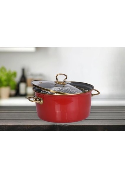 Home Red Emaye Kızartma Tenceresi 22 cm fiyatları